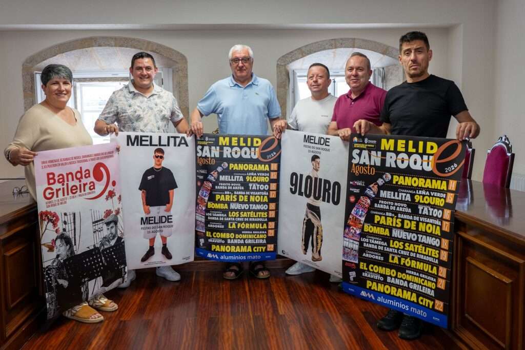 Nove días de actuacións musicais para celebrar o San Roque de Melide